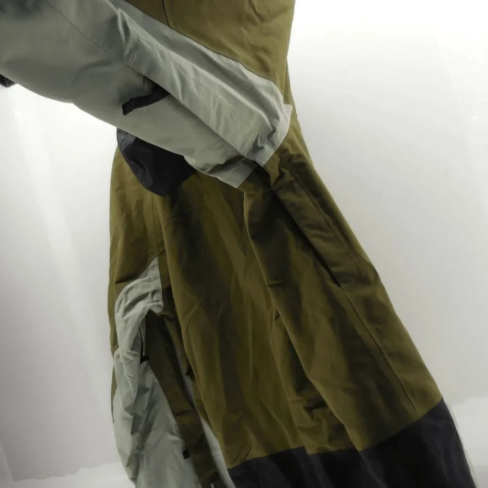 The‎ North Face Balfron Jacket Green Tan Shell Size L BNWT Retail 230 Waterproof